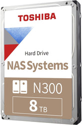 Disco Duro Interior Toshiba 8Tb X300 Performance 3.5” 7200Rpm 256Mb (Hdwr480Xzsta)